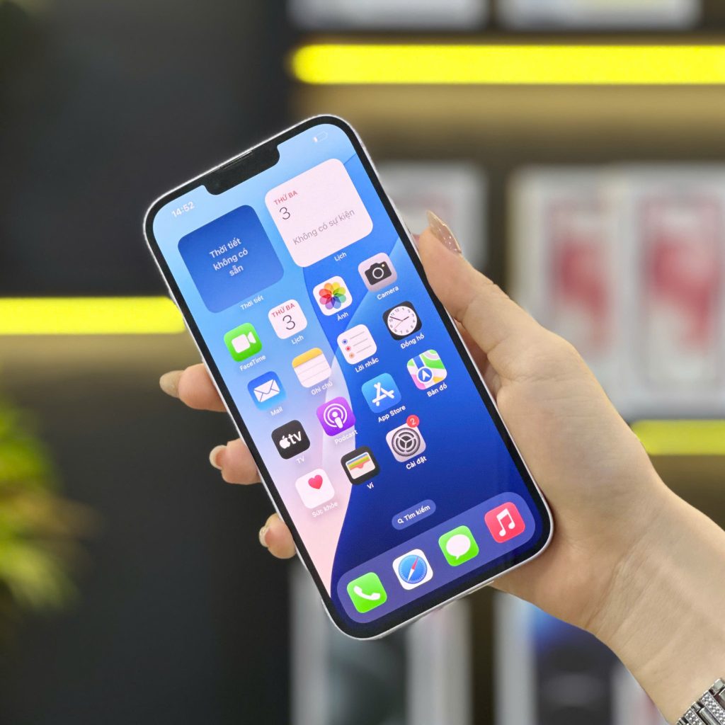 Kiểm tra cảm ứng và giao diện iPhone cũ Đà Nẵng tại Táo 247 – màn hình sắc nét, cảm ứng nhạy
