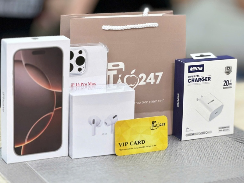 iPhone mới chính hãng Đà Nẵng kèm thẻ VIP Táo 247 – Dịch vụ chăm sóc khách hàng chuyên nghiệp.