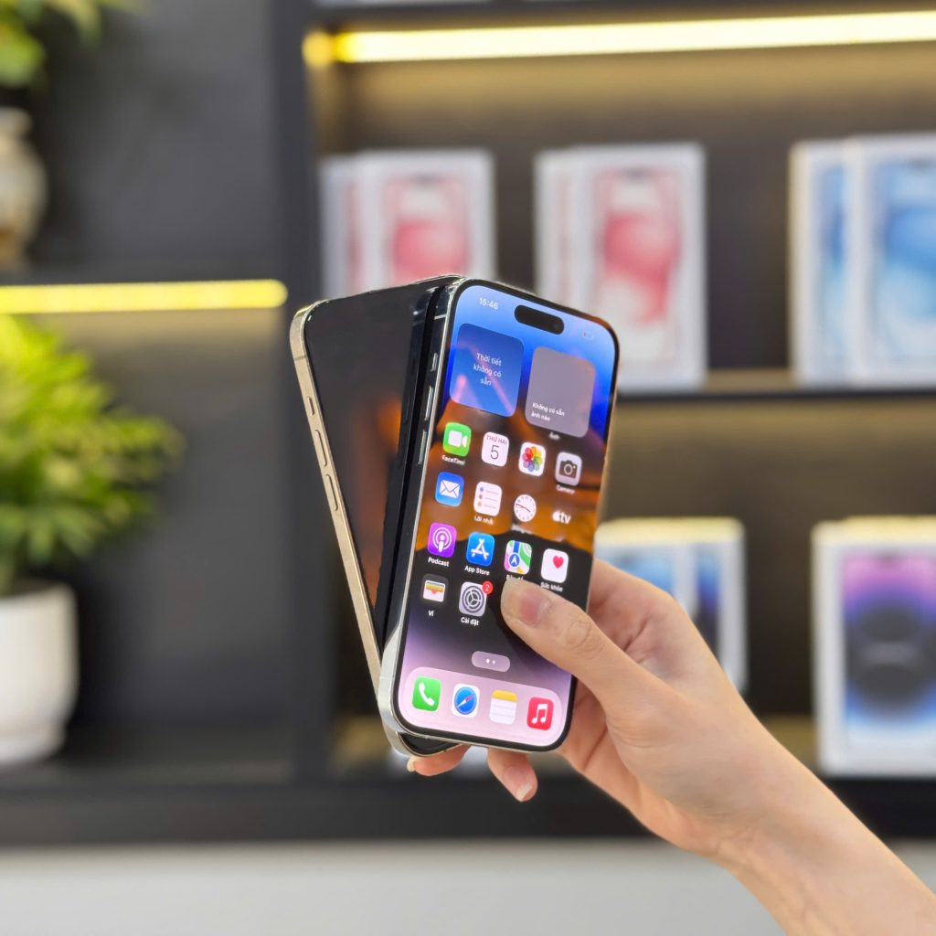 iPhone 14 Pro cũ Đà Nẵng hoạt động mượt mà, giao diện iOS ổn định tại Táo 247