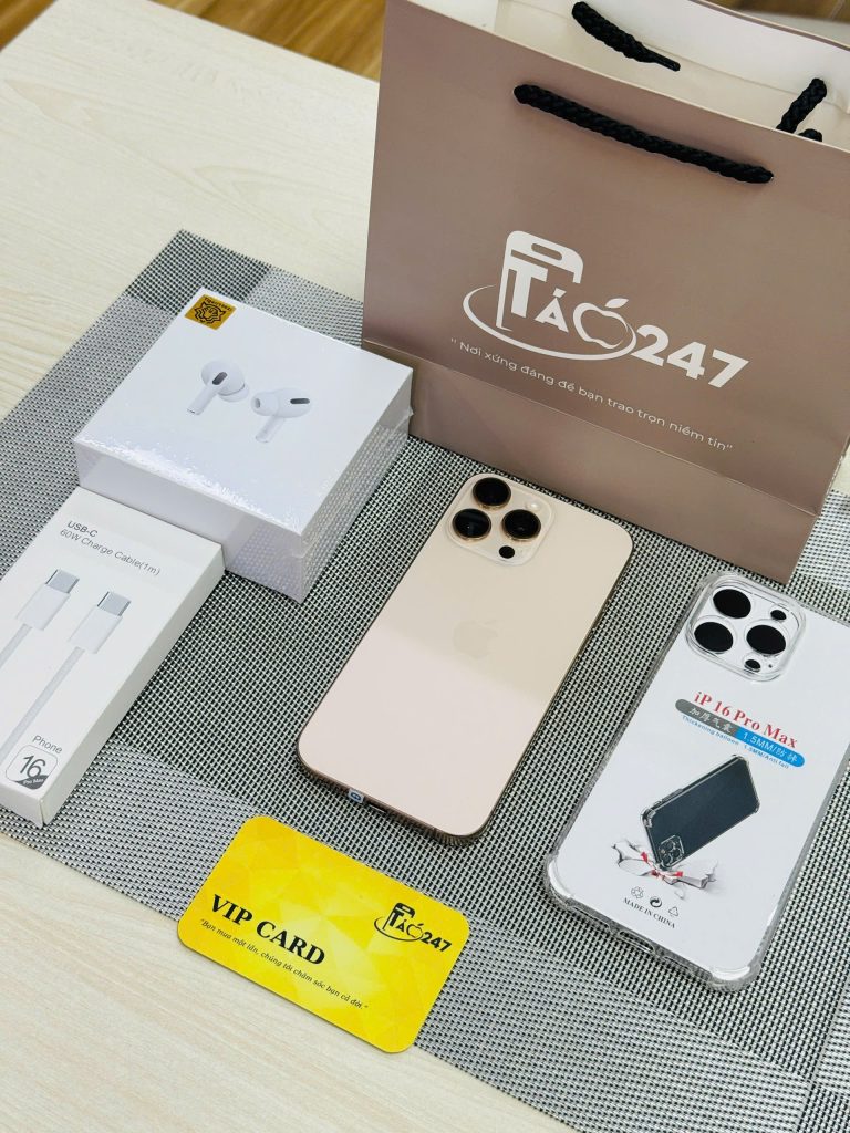 iPhone 16 cũ Đà Nẵng đầy đủ hộp phụ kiện tại Táo 247 – máy zin 100%, giá tốt
