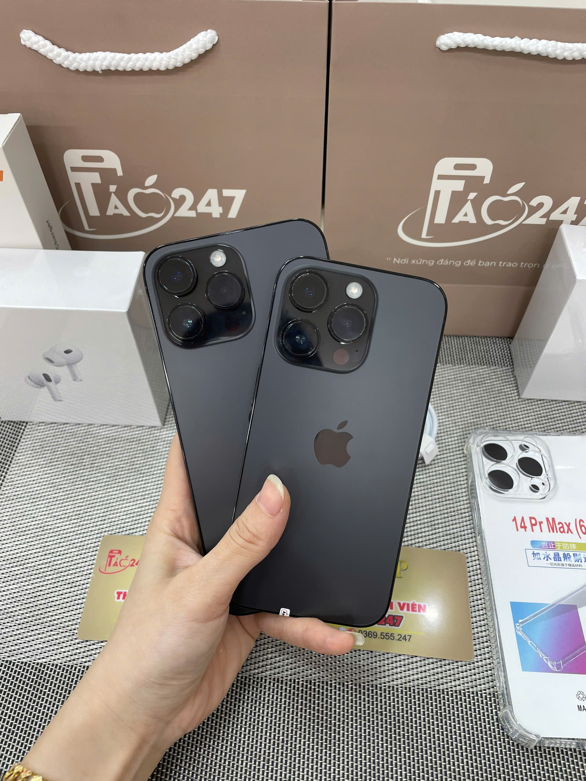 iPhone cũ check IMEI tại cửa hàng Táo 247 Đà Nẵng – Máy đẹp, zin 100%, đầy đủ phụ kiện