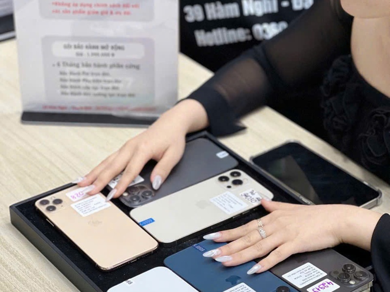 iPhone cũ được kiểm định chất lượng tại cửa hàng Táo 247 Đà Nẵng
