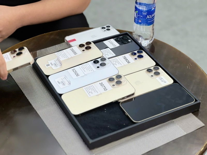 Nhiều mẫu iPhone cũ cao cấp tại Táo 247 Đà Nẵng gồm iPhone 13 Pro Max, 14 Pro Max, 15 Series