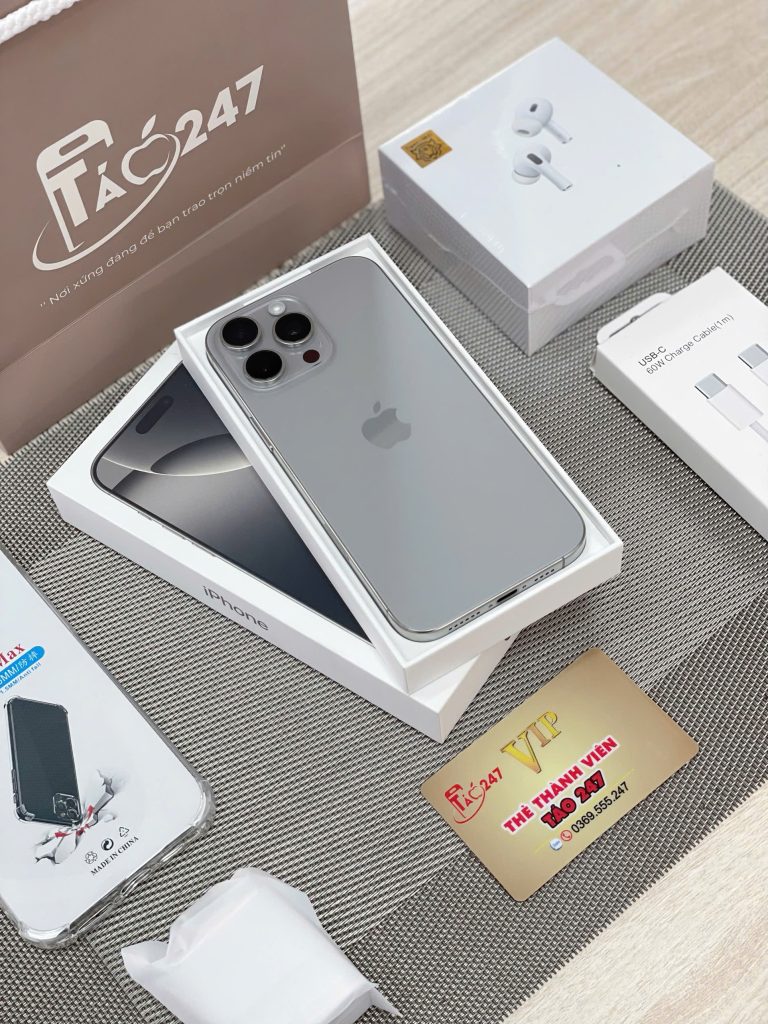 Hình ảnh iPhone 14 Pro Max mới nguyên hộp tại cửa hàng Táo 247 Đà Nẵng
