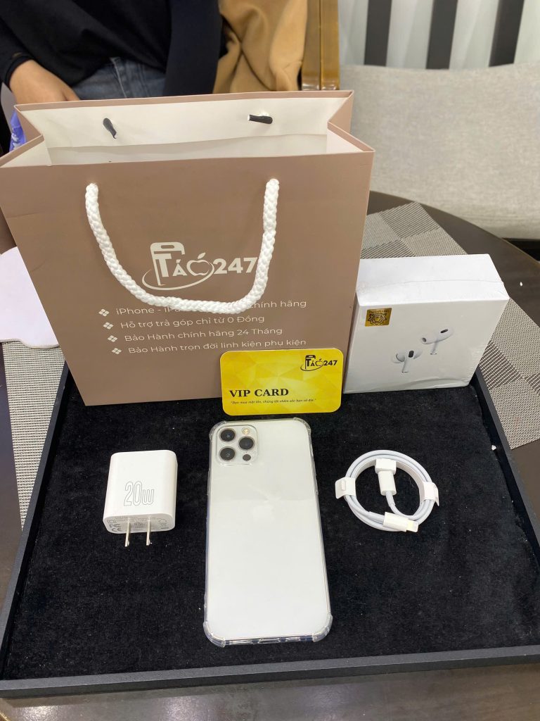 Bộ sản phẩm iPhone cũ tại Táo 247 Đà Nẵng – Máy zin 100%, tặng đầy đủ phụ kiện
