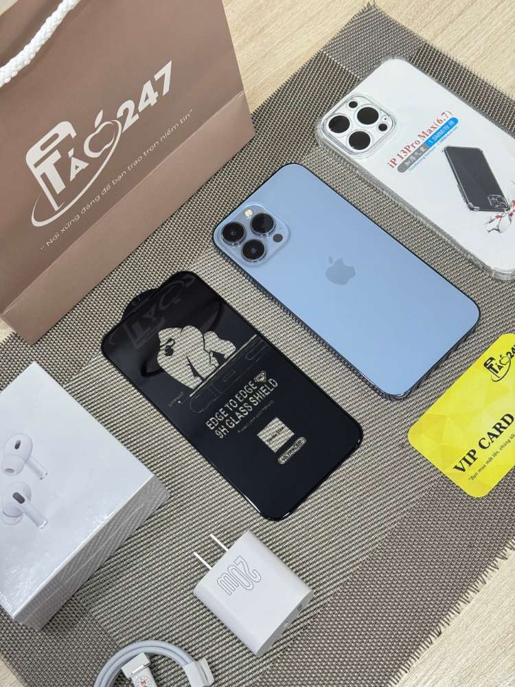 iPhone 13 Pro Max cũ Đà Nẵng tại Táo 247 – máy zin 100%, giá tốt, tặng full phụ kiện