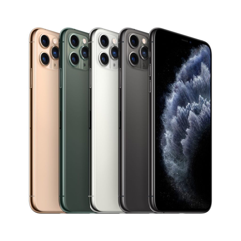iPhone 11 Pro Max 256GB chính hãng màu Midnight Green thiết kế 3 camera