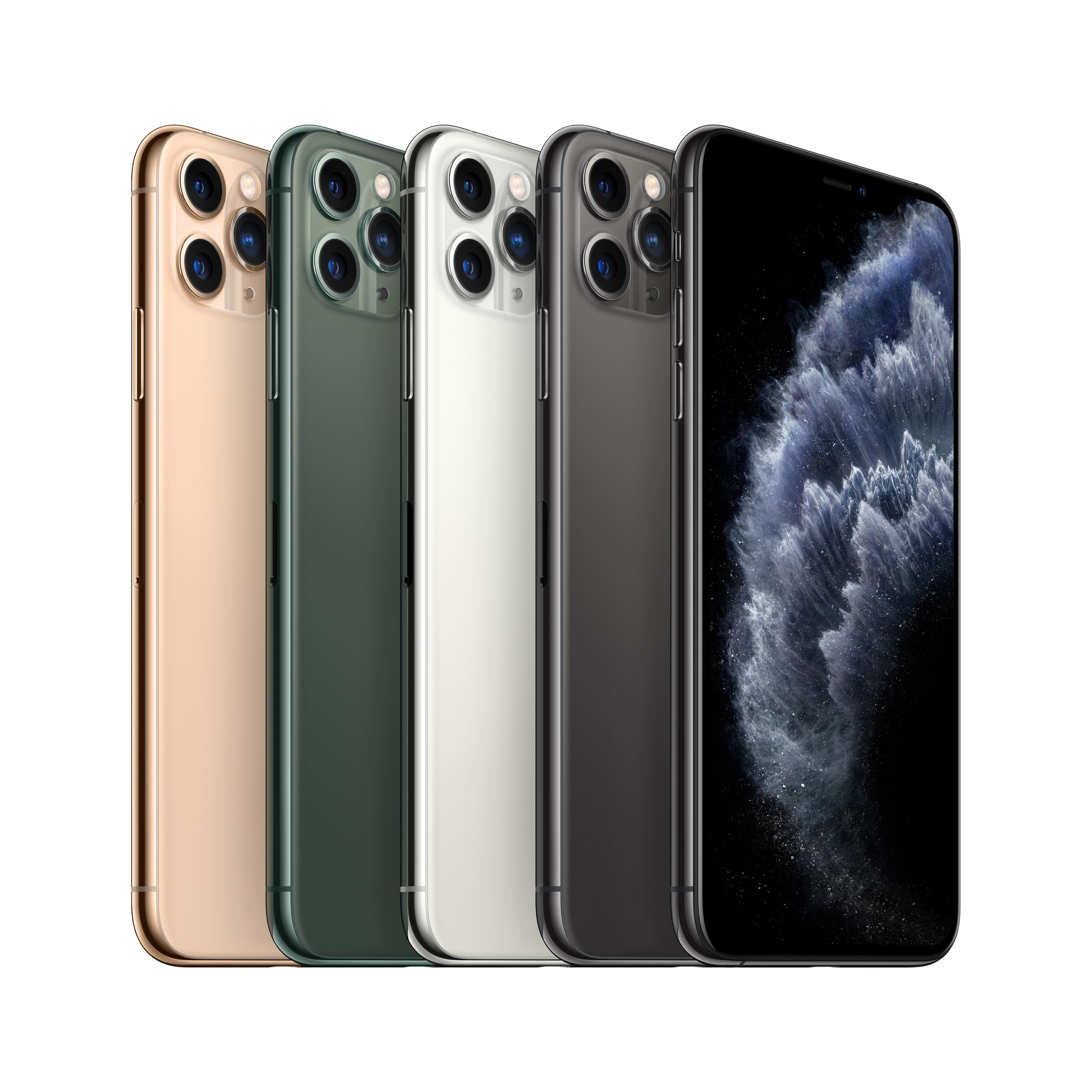 iPhone 11 Pro Max 256GB chính hãng màu Midnight Green thiết kế 3 camera